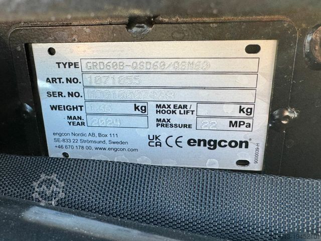 Excavator pe roți VOLVO EWR150E Mobilbagger mit ROTATOR ENCONG EC319