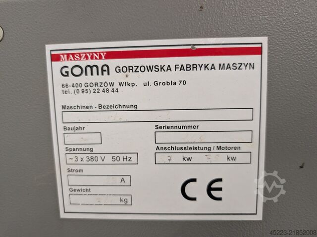 Tornio per perni singolo Goma C2