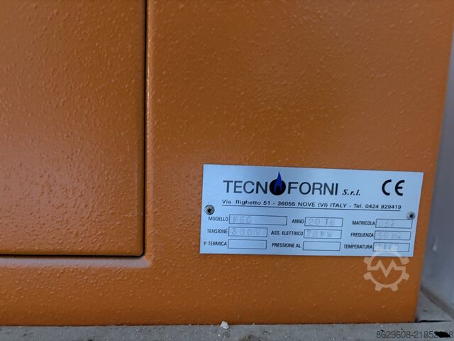 Cuptor pentru arderea ceramicii Tecnoforni S.r.l. FEC 28 kW