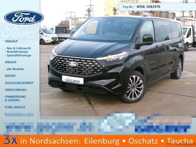 Minibuss FORD Tourneo Custom 320L2 AT Titanium AHK ACC Stndhz