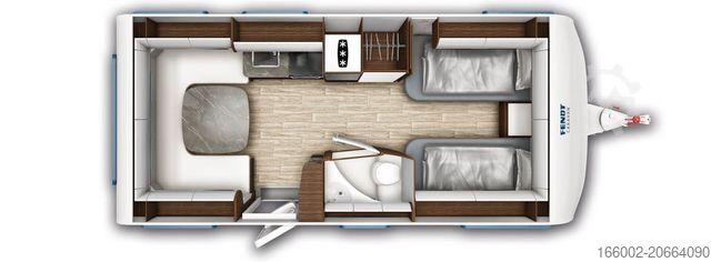 Przyczepa kempingowa FENDT Diamant 560 SGW Neufahrzeug 2025 ausgestellt!