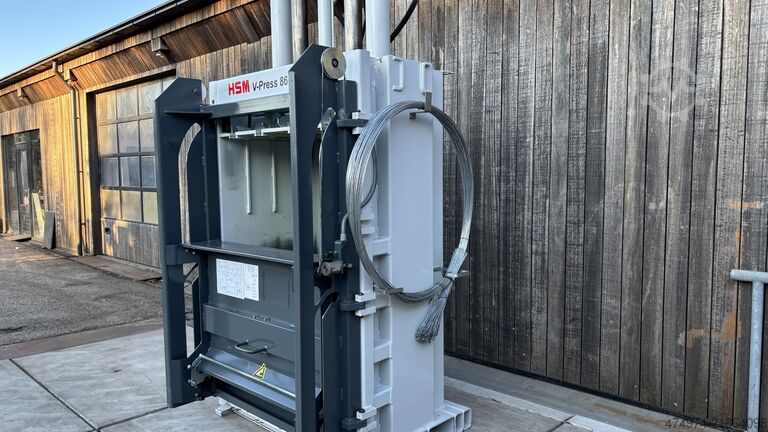 Papieren balenpers kartonpers pers HSM V-Press 860 max -2015