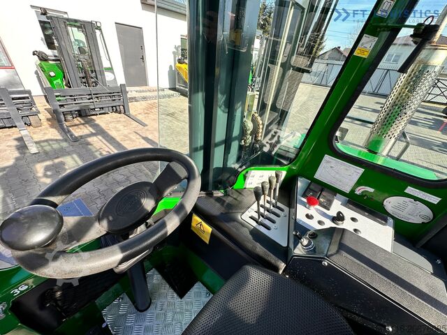 4-vägs gaffeltruck Combilift C4000 / LPG / DUPLEX / 4500MM /FREE LIFT