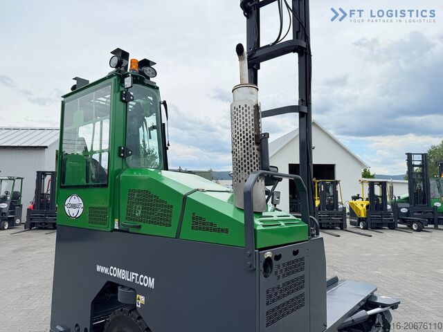 4-vägs gaffeltruck Combilift C4000 / GAS / 9300MM / FREE-LIFT / CABIN