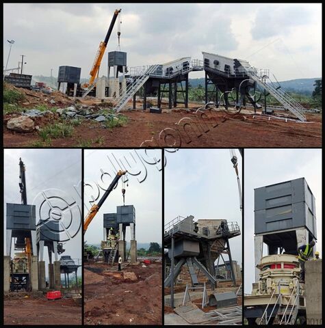 Razbijač krhotina Polygonmach tracked mobile cone crusher hp300