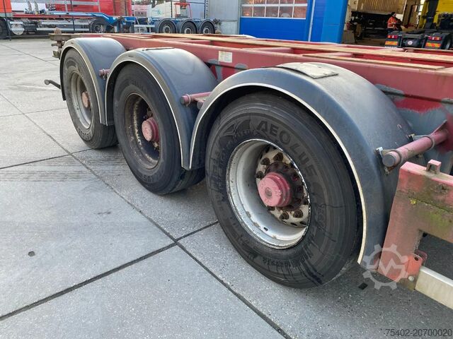 Transport de conteneurs Kromhout Container Chassis / 40-45 FT / SAF / 1x Lift Axle