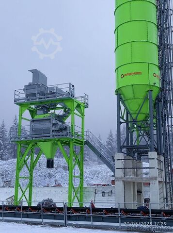 Beton makinesi Polygonmach 50 tons cement Silo