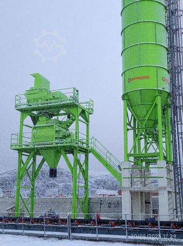 Beton makinesi Polygonmach 50 tons cement Silo