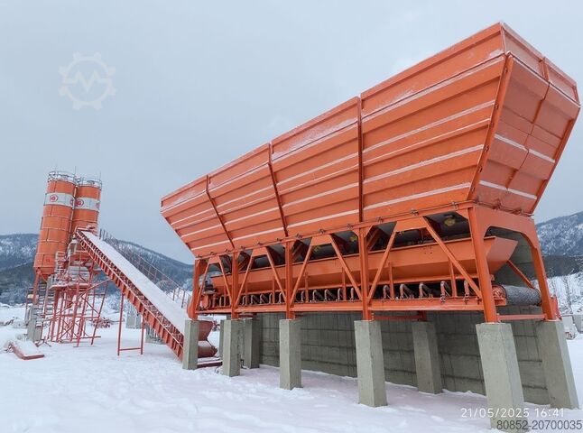Beton makinesi Polygonmach 50 tons cement Silo