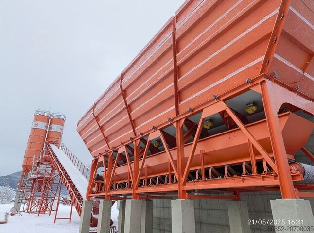 Beton makinesi Polygonmach 50 tons cement Silo