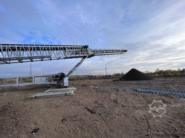 Razbijač krhotina Polygonmach 1400x60000mm Radial Telescopic stacker