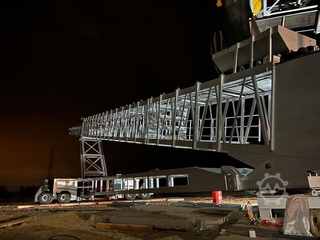 Razbijač krhotina Polygonmach 1400x60000mm Radial Telescopic stacker