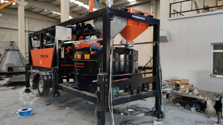 Beton karıştırma tesisi Polygonmach PAC30 30m3 hour mobıile small batching plant