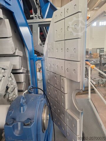 Razbijanje biljke Polygonmach Tertiary impact crusher HSI PTC-1100x1300