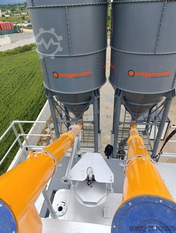 Beton fabrika Polygonmach PSC120m3/ hour concrete plant