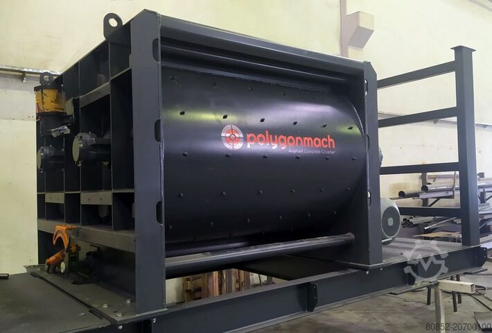 Instalație de amestecare a betonului Polygonmach PSC30 30m3 hour stationary concrete batching p...