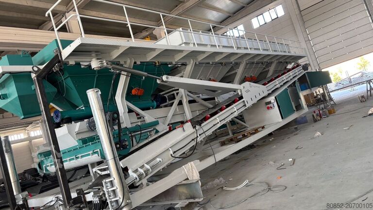 Instalație de amestecare a betonului Polygonmach PVB150. Ultra mobile batch plant- cold asphalt...