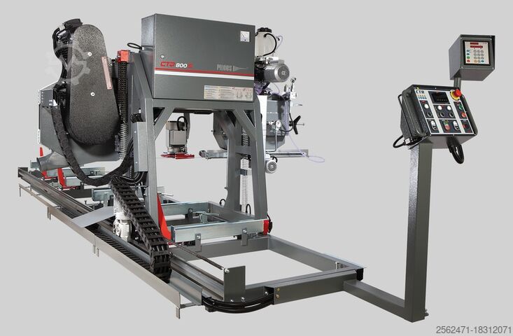 Bloch lintzaag CTR800S demonstratiemachine Forestor Pilous CTR800S