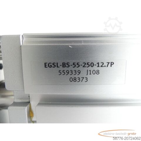 Festo component Festo EGSL-BS-55-250-12.7P Mini-Schlitten 559339 J108 SN: 08373