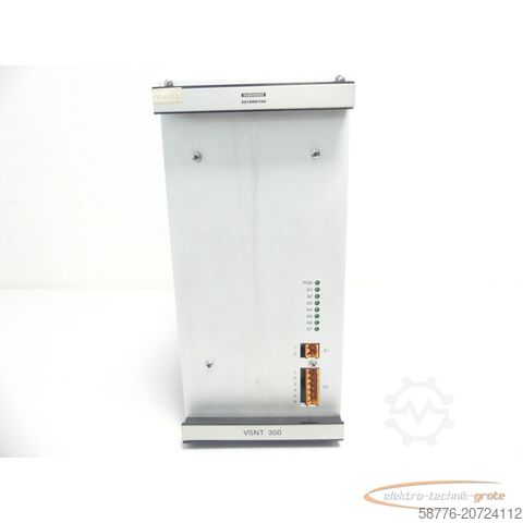 Component  Gildemeister VSNT 350 / zentro-elektrik 98008610 Netzteil 100020 48-63 Hz 1883