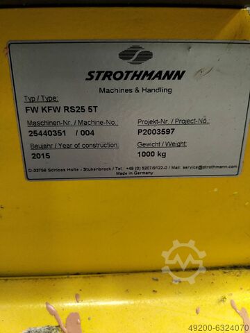 Nosič obrobků Strothmann FW KFW RS25 5T