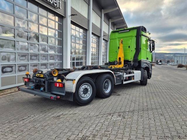 Roll-off tipper truck MERCEDES-BENZ Arocs 2548 L 6x2/4 HAD Palfinger T20A AHK