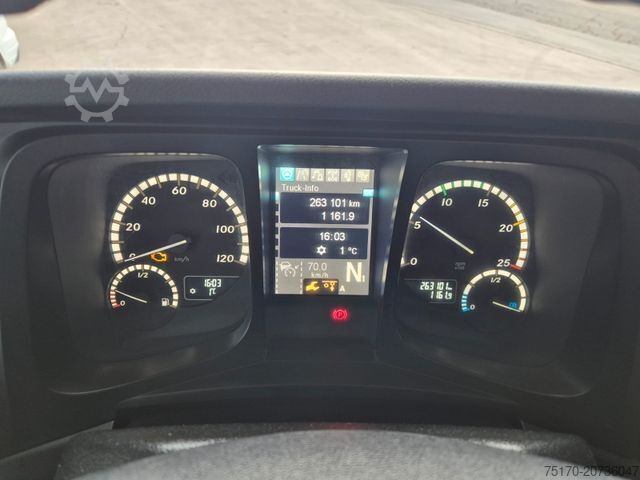 Roll-off tipper truck MERCEDES-BENZ Arocs 2548 L 6x2/4 HAD Palfinger T20A AHK