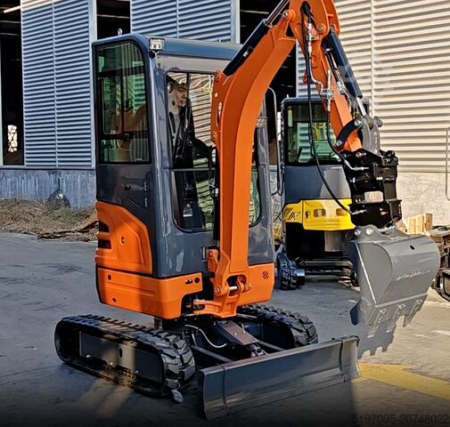 Mini excavator 2 t - NEW TEC - Point GmbH LT20PRO