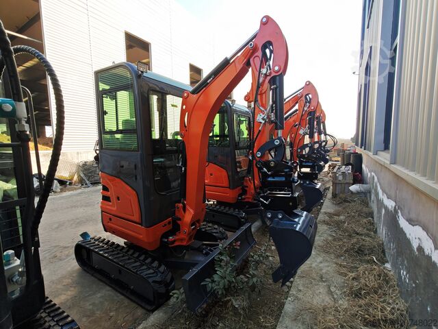 Mini excavator 2 t - NEW TEC - Point GmbH LT20PRO
