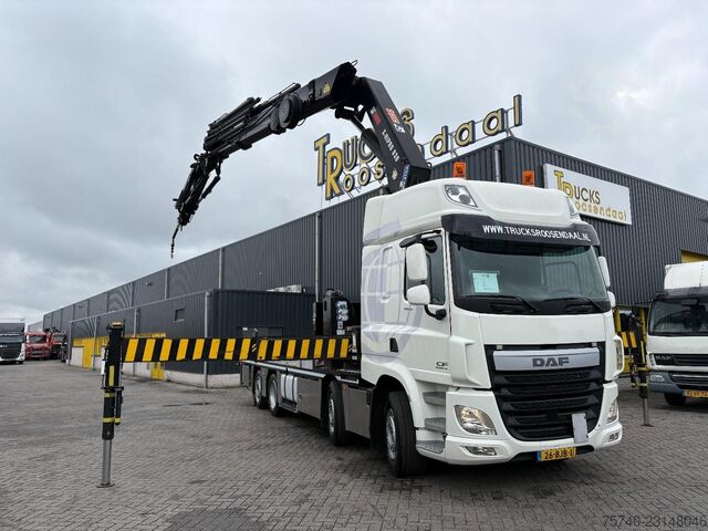 DAF CF 460 + HIAB HIPRO 638 E-8.--- 8X EXT. + JIB 150X --- 5X EXT. + REMOTE + 8X2 + LIFT/STEERING AX DAF CF 460 + HIAB HIPRO 638 E-8.--- 8X EXT. + JIB 1...