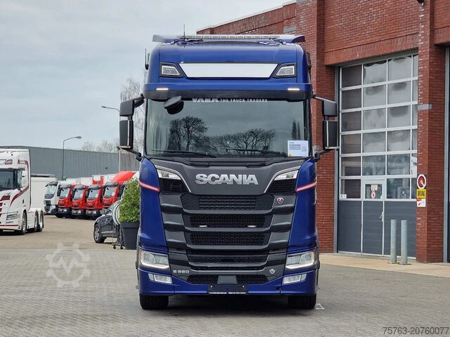 Seitenladersystem Scania S580 V8 NGS Highline 6x2*4 - Side loader Contai...