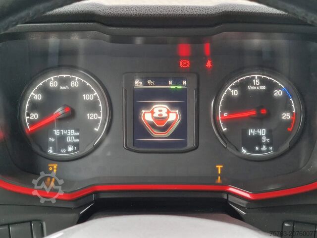 Seitenladersystem Scania S580 V8 NGS Highline 6x2*4 - Side loader Contai...