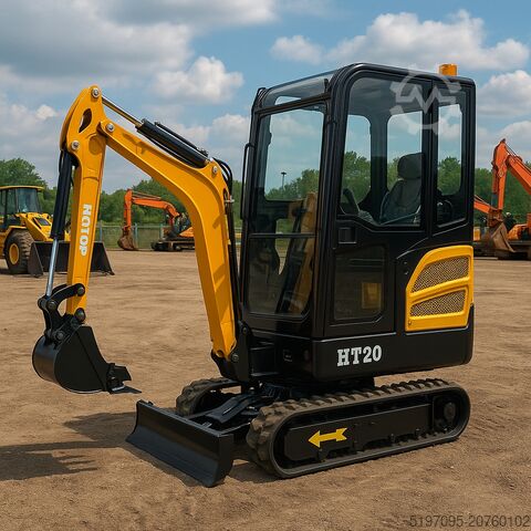 Mini excavator 2.0 t class Tec - Point GmbH - Motor Kubota D902 HT20P - Heizung + Klima - Vollkabine
