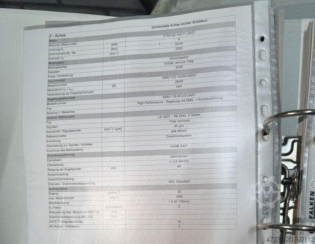 Tokarka CNC NILES N30 LT 3500