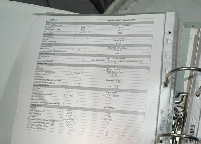 Tokarka CNC NILES N30 LT 3500