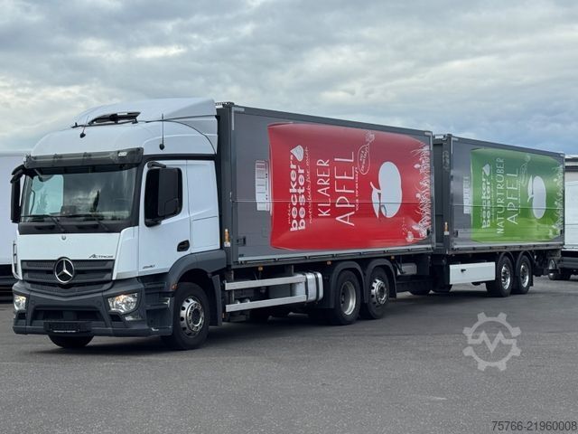 Camion de boissons MERCEDES-BENZ ACTROS 2540 L/ 2 x LBW / LENKACHSE / KOMPLETTZUG