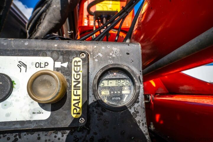 Kipper met kraan MERCEDES AXOR 2633+BIBENNE+PALFINGER 18T/m /3XHydr.