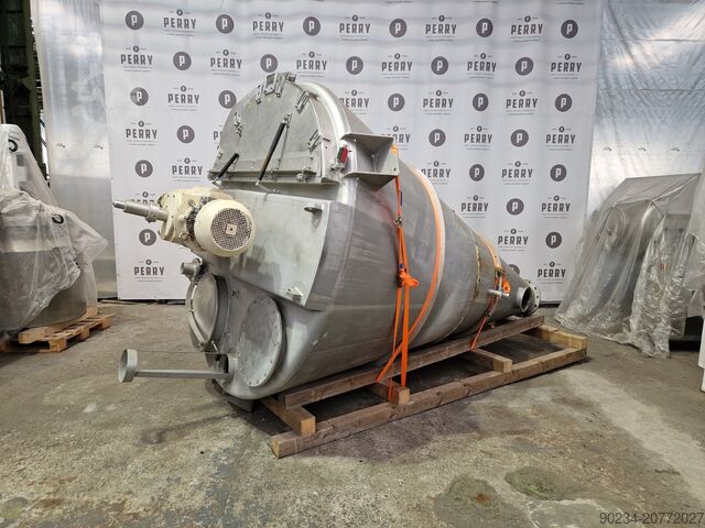 3,125 Litre Hosokawa Model 35-MSC-44 Stainless Steel Nauta Mixer - Double Screw HOSOKAWA 35-MSC-44