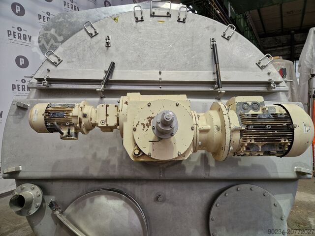3,125 Litre Hosokawa Model 35-MSC-44 Stainless Steel Nauta Mixer - Double Screw HOSOKAWA 35-MSC-44