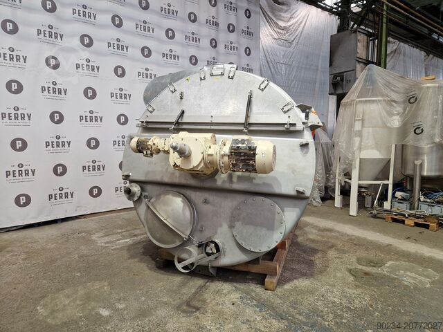 3,125 Litre Hosokawa Model 35-MSC-44 Stainless Steel Nauta Mixer - Double Screw HOSOKAWA 35-MSC-44
