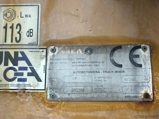 φορτηγό αναμικτήρας σκυροδέματος Astra HD9 84.50-80