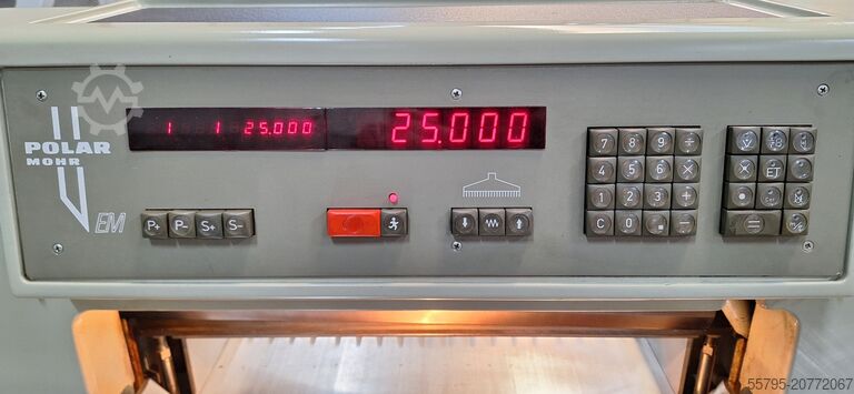 Paper cutting machine Polar 58 EM