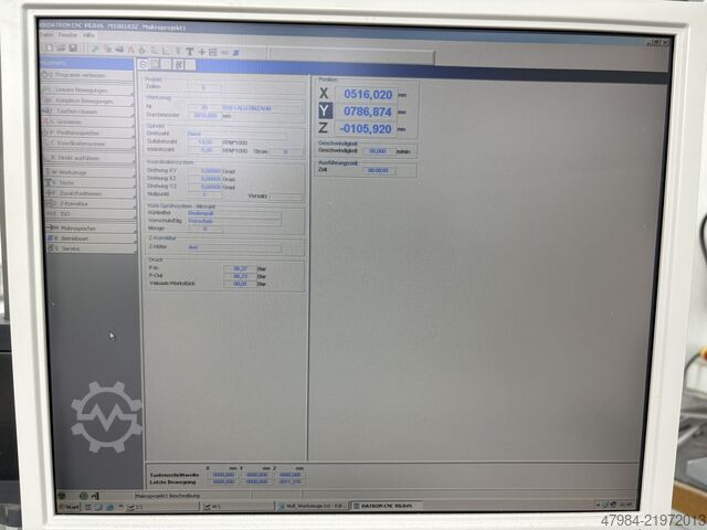 Centro di lavoro CNC DATRON M 10 TmA