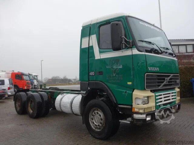 Carico pesante Volvo FH 12 420PK 6X4 MANUAL GEARBOX,STEEL SPRINGS
