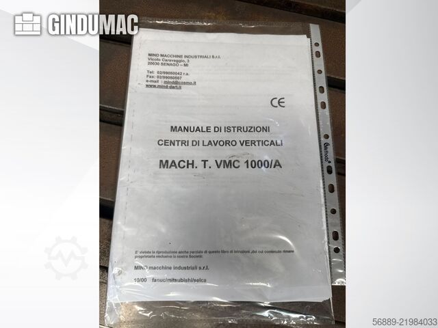 MIND MACH T. VMC 1000/A MIND MACH T. VMC 1000/A