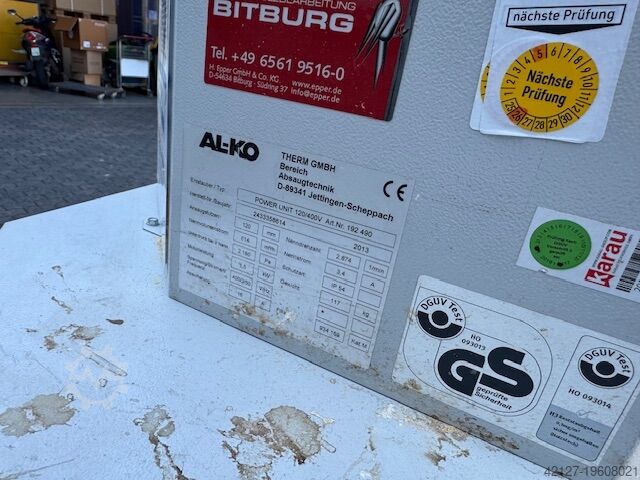 Dust extractor - Clean air extraction AL-KO Alko APU 120