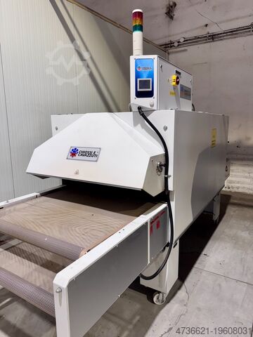 Textil / digitális nyomtatású szárító Chiossi Trockner Doppekband Asso 950