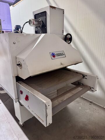 Textil / digitális nyomtatású szárító Chiossi Trockner Doppekband Asso 950