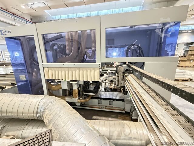 Függőleges megmunkáló központ WEEKE BHX500 Optimat