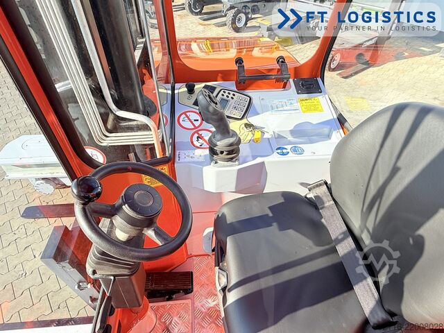 Vierwegestapler Hubtex DQ45G DUPLEX 5000 FORK-POSITIONER CABIN